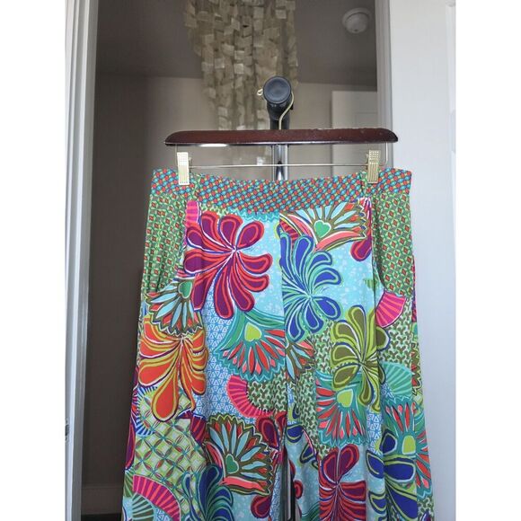 Trina Turk ZANZIBAR Swim Cover Pants Size M - Picture 4 of 6
